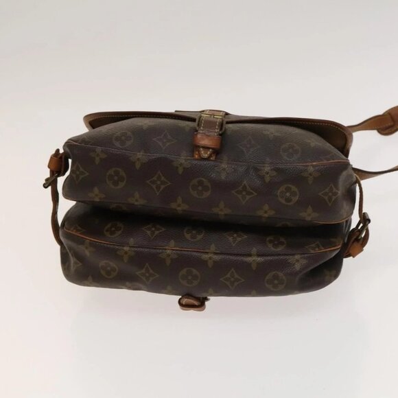 LOUIS VUITTON Monogram Saumur 30 Shoulder Bag M42256 LV Auth bs28187 - Picture 7 of 16